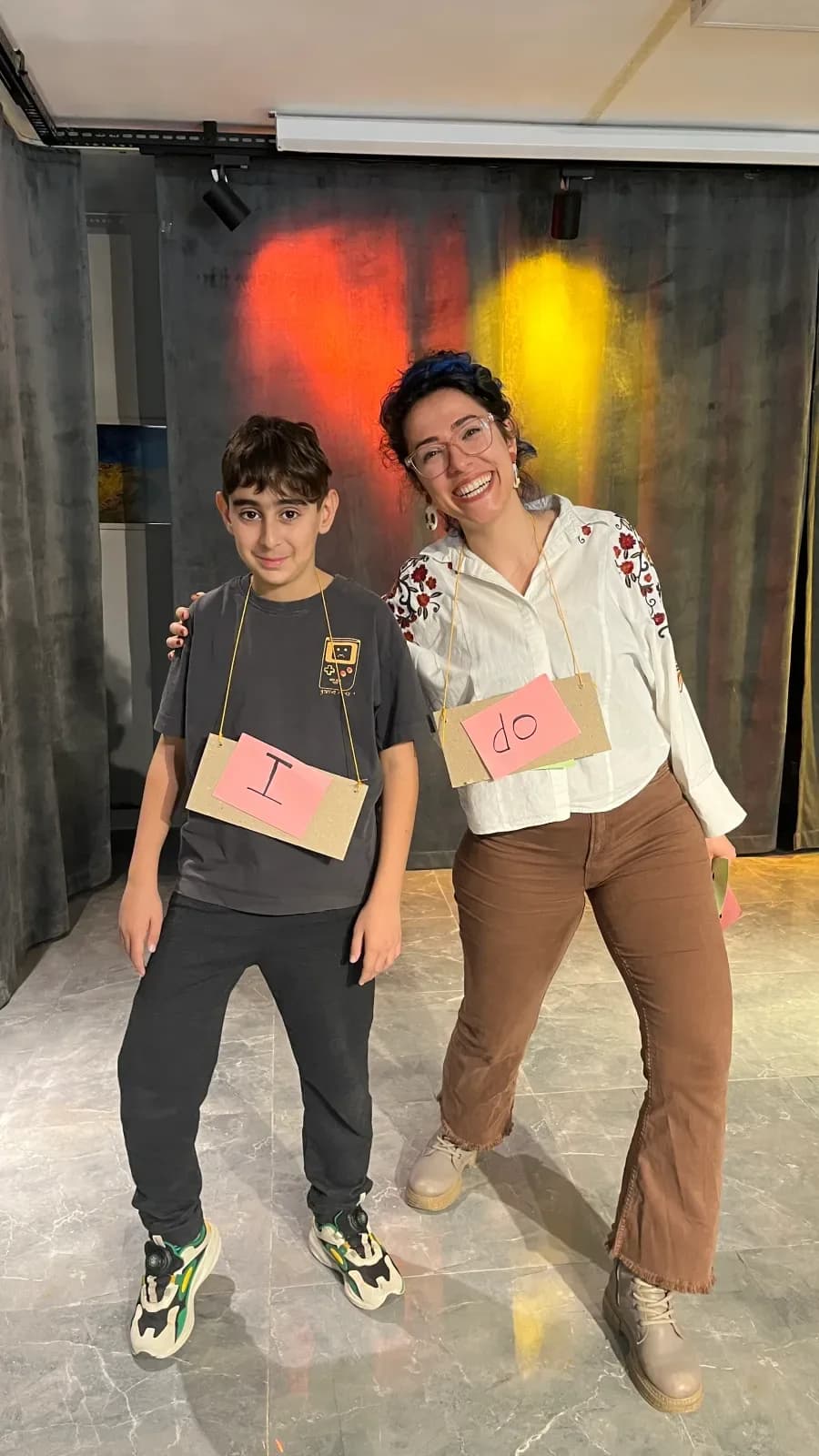 İngilizce Drama Atölyesi — sahne ve atölye anı 15